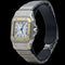 Montre Cartier Montre Santos Dame Or Jaune 18K Et Acier 58 Facettes MT45417
