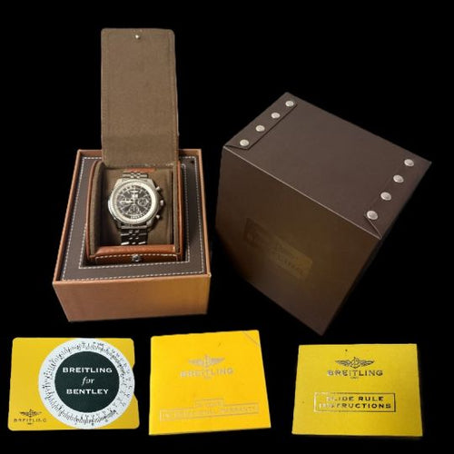 Montre Breitling Bentley 6.75 - Montre automatique homme en acier 58 Facettes MT46192