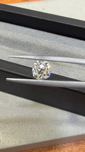Bague Diamant - Pierre 1,16 ct taille ancienne K SI2 HRD 58 Facettes D-106