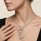 Collier Collier de haute joaillerie en or jaune et diamants 58 Facettes OC-63700143