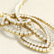 Collier Collier de haute joaillerie en or jaune et diamants 58 Facettes OC-63700143