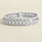 Bracelet Bracelet - Manchette articulée en or blanc et diamants 58 Facettes OC-62100144