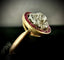 Bague 56 Bague Art déco en or 18 carats, diamants taille ancienne et rubis 58 Facettes Bague 003