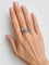 Bague 51 Bague Toi & Moi florale en or 18 carats et diamants 58 Facettes Bague 005