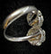 Bague 51 Bague Toi & Moi florale en or 18 carats et diamants 58 Facettes Bague 005
