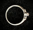 Bague 54 Bague marquise en or blanc 18 carats avec diamants 58 Facettes Bague 012