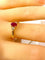 Bague 56 Bague en or jaune 18 carats rubis et diamants 58 Facettes AB716