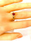 Bague 56 Bague en or jaune 18 carats rubis et diamants 58 Facettes AB716