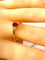 Bague 56 Bague en or jaune 18 carats rubis et diamants 58 Facettes AB716