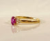 Bague 56 Bague en or jaune 18 carats rubis et diamants 58 Facettes AB716