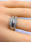 Bague 61 Bague jonc en or jaune 18 carats et diamants 58 Facettes AB718