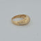 Bague 59 Bague jonc en or jaune 18 carats avec diamants 58 Facettes 2504645