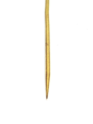 Épingle à cravate en or jaune 18 carats et diamant 58 Facettes id: 1756197