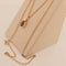 Collier Chaîne et pendentif - Saphir ovale en or jaune 18 carats 58 Facettes 2909758 - 2153871