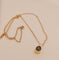 Collier Chaîne et pendentif - Saphir ovale en or jaune 18 carats 58 Facettes 2909758 - 2153871