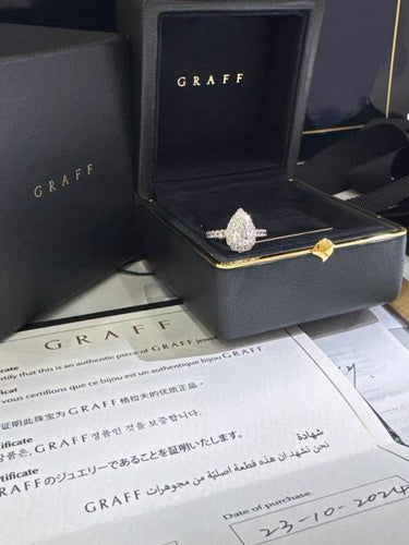 Bague 51 Graff ICON - Bague en or 18K avec diamant 1,01 ct 58 Facettes Jnci32