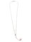 Collier Yam - Collier pendentif perle et diamants en or blanc 58 Facettes BO/230034