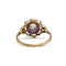 Bague 60 Bague cocktail ancienne en or 750 et platine, diamants et rubis 58 Facettes 1406