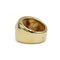 Bague 51 Bague vintage en or jaune 750 et saphir cabochon 58 Facettes 1398