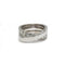 Bague 53 Cartier Nouvelle Vague - Bague en or blanc 750 et diamants 58 Facettes 1417
