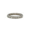 Bague 54 Alliance - Bague en platine sertie de diamants taille ancienne 58 Facettes 1409