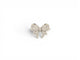 Bague 53 Noeud - Bague en or blanc 18k diamants 58 Facettes 274553