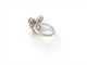 Bague 53 Noeud - Bague en or blanc 18k diamants 58 Facettes 274553
