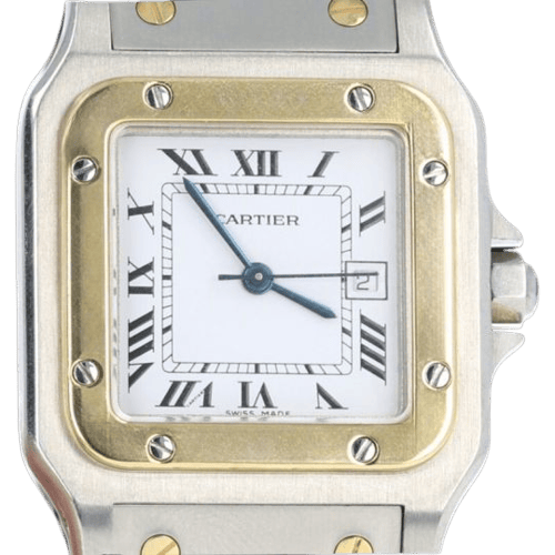 Montre Cartier Montre Santos De Cartier Galbee 58 Facettes MT46230
