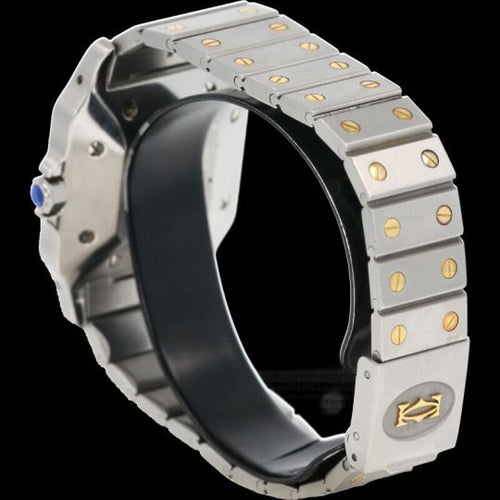 Montre Cartier Montre Santos De Cartier Galbee 58 Facettes MT46230