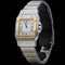 Montre Cartier Santos Galbée - Montre en or jaune et acier 58 Facettes MT46653