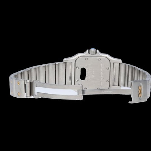 Montre Cartier Santos Galbée - Montre en or jaune et acier 58 Facettes MT46653
