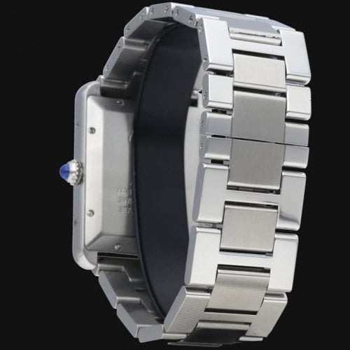 Montre Cartier Tank Solo XL - Montre homme en acier 58 Facettes MT46661