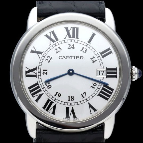 Montre Cartier Montre Ronde Solo De Cartier 36Mm Quartz 58 Facettes MT46667