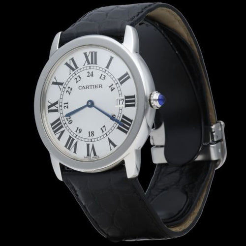 Montre Cartier Montre Ronde Solo De Cartier 36Mm Quartz 58 Facettes MT46667