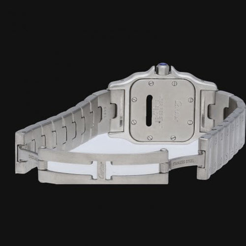 Montre Cartier Montre Santos Galbée Pm 58 Facettes MT46674
