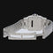 Montre Cartier Montre Santos Galbée Pm 58 Facettes MT46674