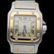 Montre Cartier Montre Santos De Cartier Galbee 58 Facettes MT46680