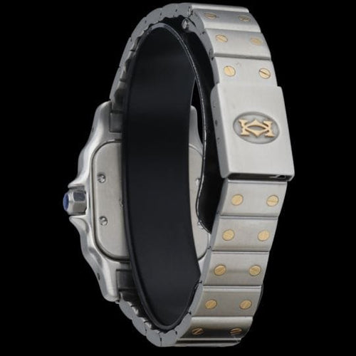 Montre Cartier Montre Santos De Cartier Galbee 58 Facettes MT46680