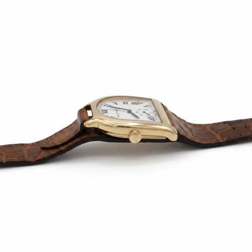 Montre Ralph Lauren Stirrup - Montre moyen modèle en or rose 18 carats 58 Facettes Stirrup
