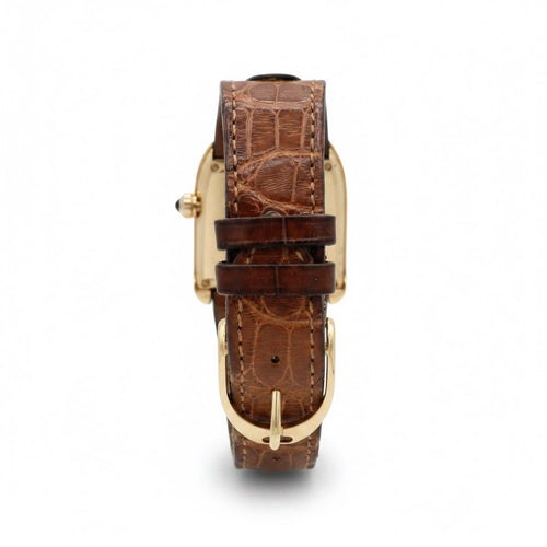 Montre Ralph Lauren Stirrup - Montre moyen modèle en or rose 18 carats 58 Facettes Stirrup