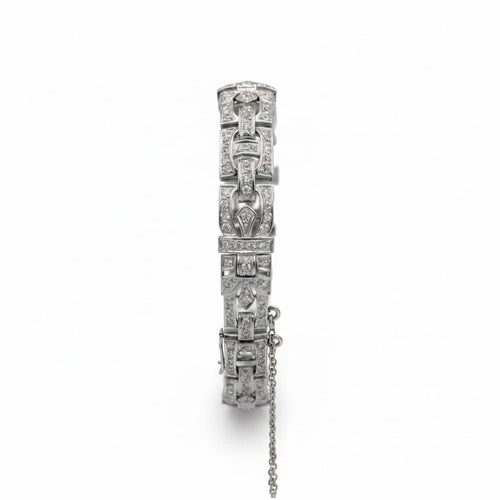 Montre Art déco - Montre femme en platine et diamants 58 Facettes 1.0001422/1