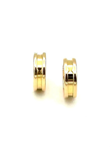Boucles d'oreilles BVLGARI B.Zero1 - Boucles d’oreilles créoles en or rose 18K 58 Facettes BVLGARI BO