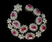 Boucles d'oreilles H. Joaillerie - Boucles d’oreilles en or blanc 18 carats, rubis et diamants 58 Facettes BO 006