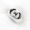 Bague 54 Bague Bulgari Abbraccio en or blanc et diamants 58 Facettes 22905