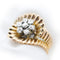 Bague Bague vintage en or jaune avec diamants taille rose 0,35 ct 58 Facettes 22932