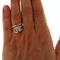 Bague 55 Bague solitaire fantaisie en or jaune et blanc avec diamant 1,35 ct 58 Facettes G3934