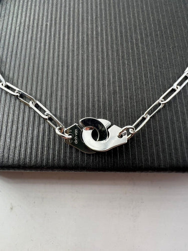 Bracelet Dinh Van Menottes - Bracelet en or blanc 18 carats 58 Facettes DV bracelet