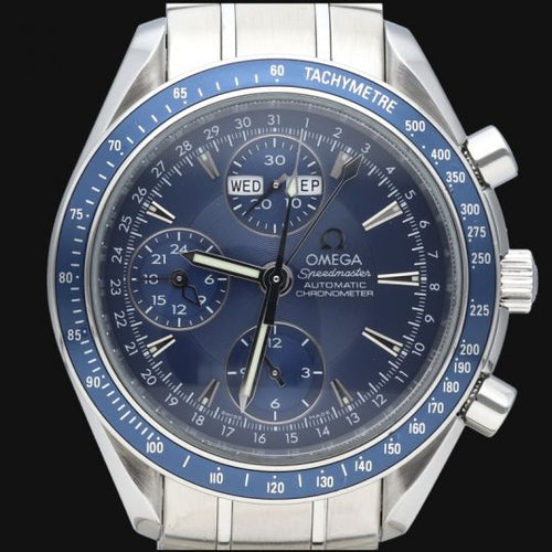 Montre Omega Speedmaster Day-Date - Montre homme automatique en acier 58 Facettes MT46626
