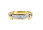 Bague 55 Bague jonc - Or jaune 18 carats et diamants 58 Facettes AB721
