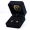 Boucles d'oreilles Boucles d'oreilles - Tanzanites et diamants en or jaune 18 kt 58 Facettes E005